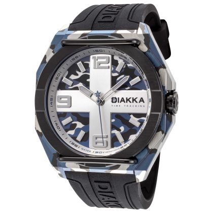 Diakka The Vice
  Quartz
  Black and Silver
  Men's
  Watch