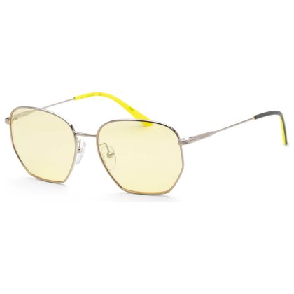 Calvin Klein Unisex
  
  Silver
  Square
  Sunglasses