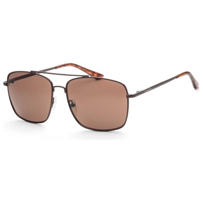 Calvin Klein Fashion
  Men's
  
  Brown
  Square
  Sunglasses