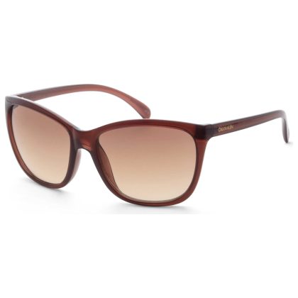 Calvin Klein Fashion
  Women's
  
  Brown
  Cat-Eye
  Sunglasses